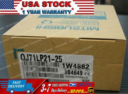 New QJ71LP21-25 Network Module Data 1 Year Warranty #W5-