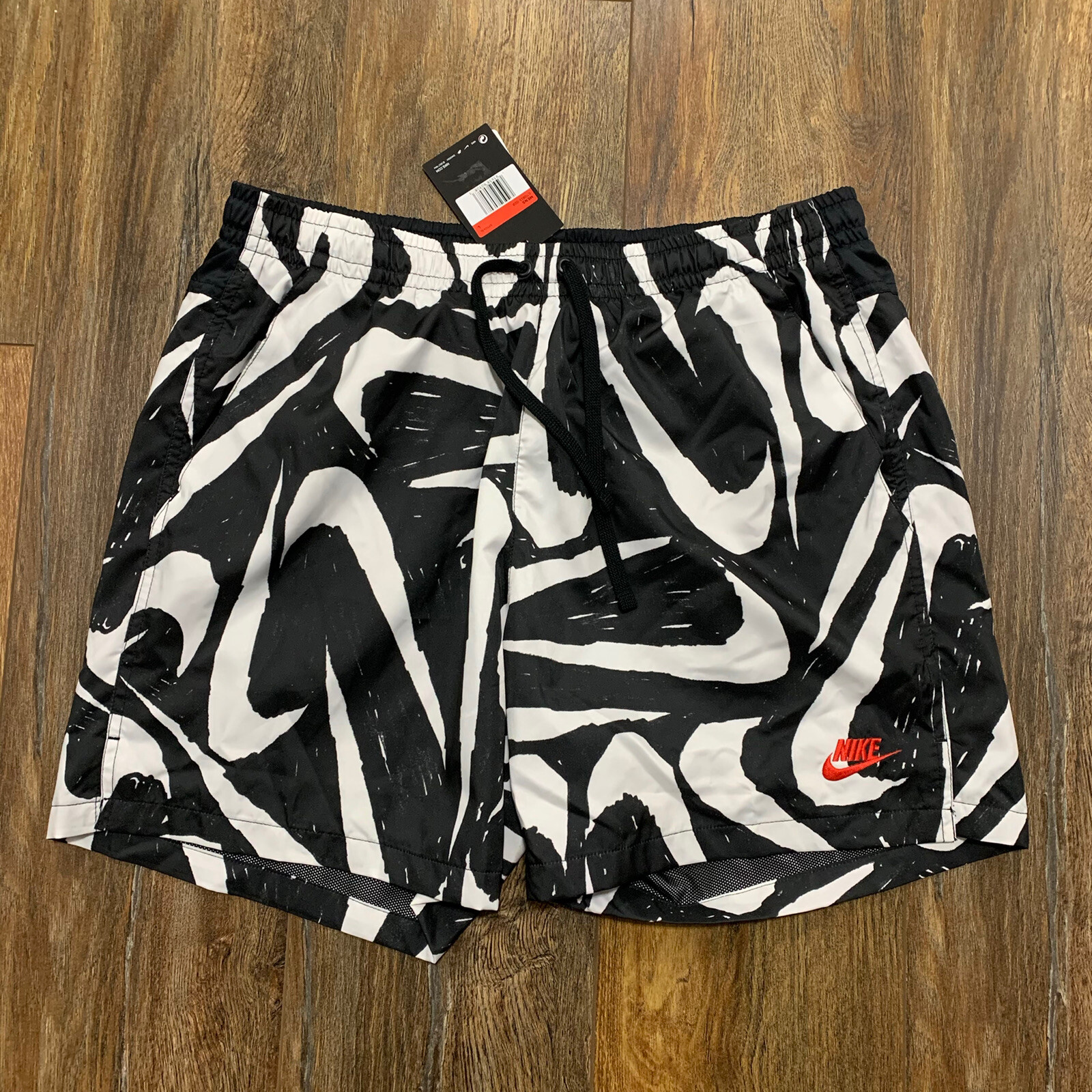 nike swoosh woven shorts womens