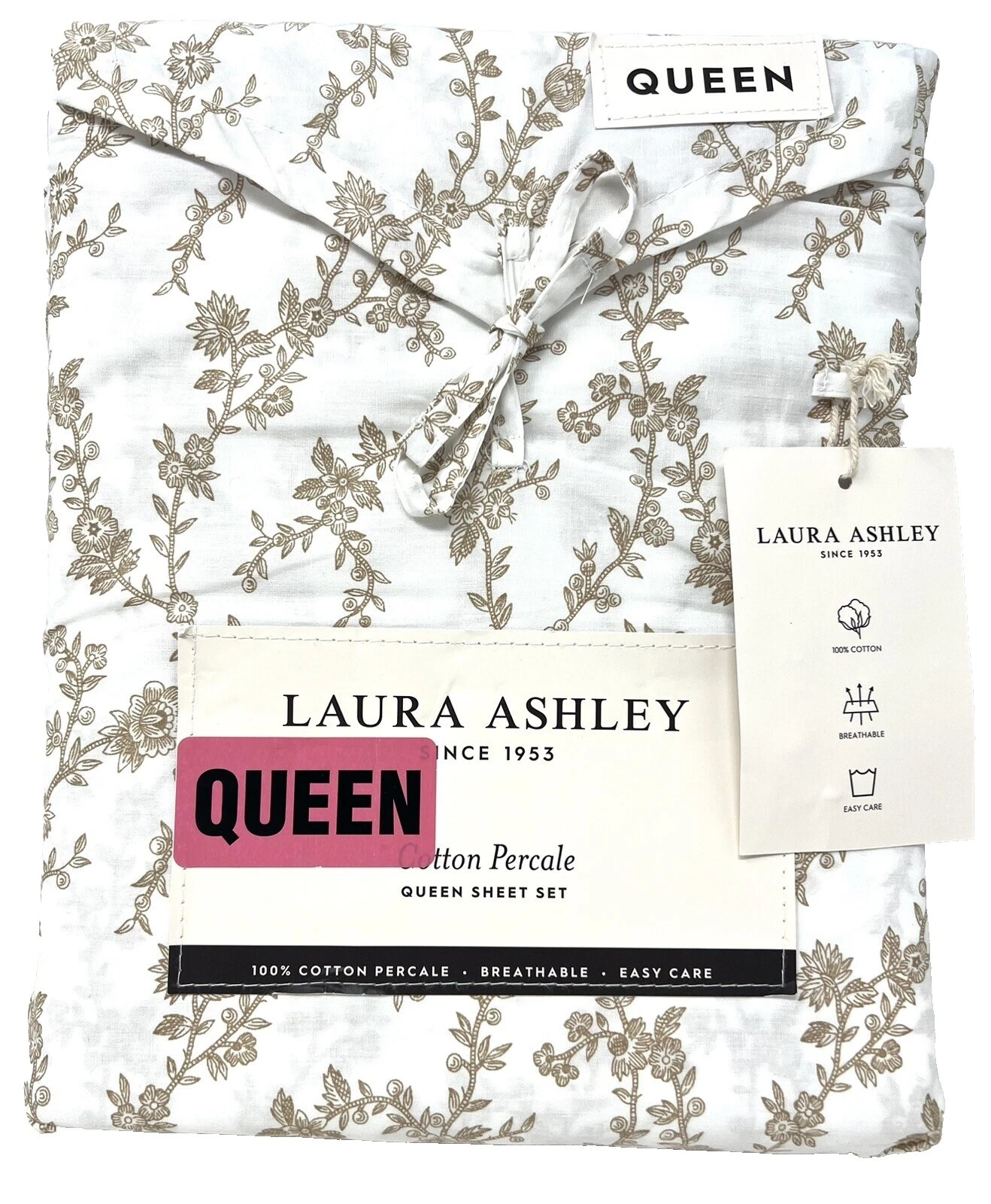 Laura Ashley Queen Bed Sheets