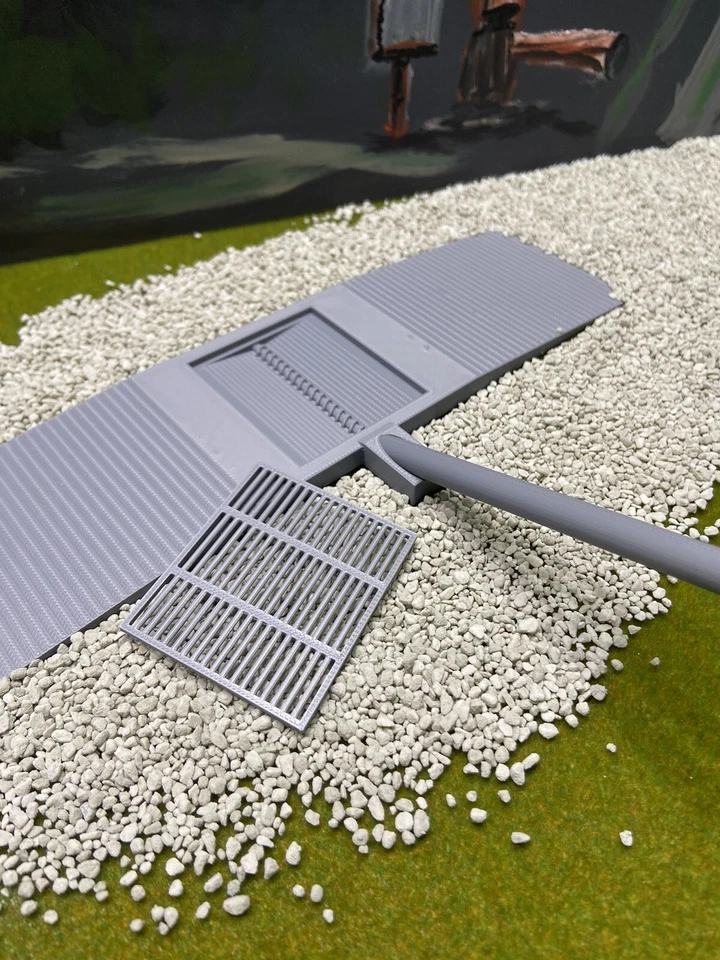 1/64 Scale Grain Dump Drive Over Pit With Auger + Removable Grate For Grain Bins - Image 3 of 4