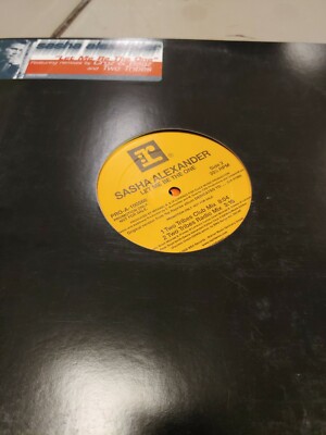 SASHA ALEXANDER LET ME BE THE ONE 12'' SINGLE 2 LP RARE OOP LIKE NEW