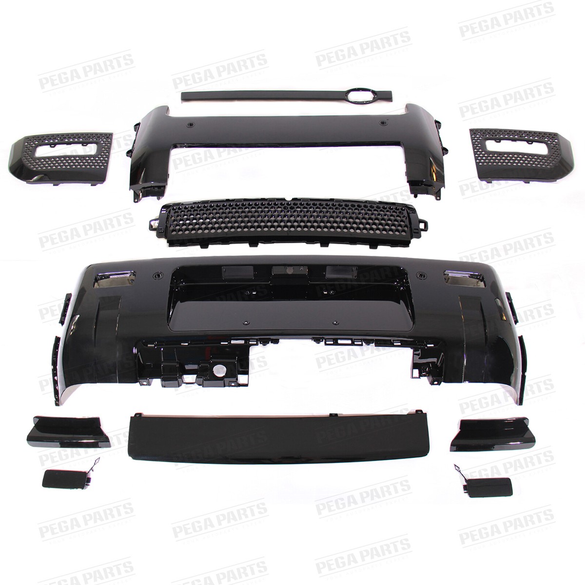 Achterbumper anti-kras bescherming cover compatibel met 2020