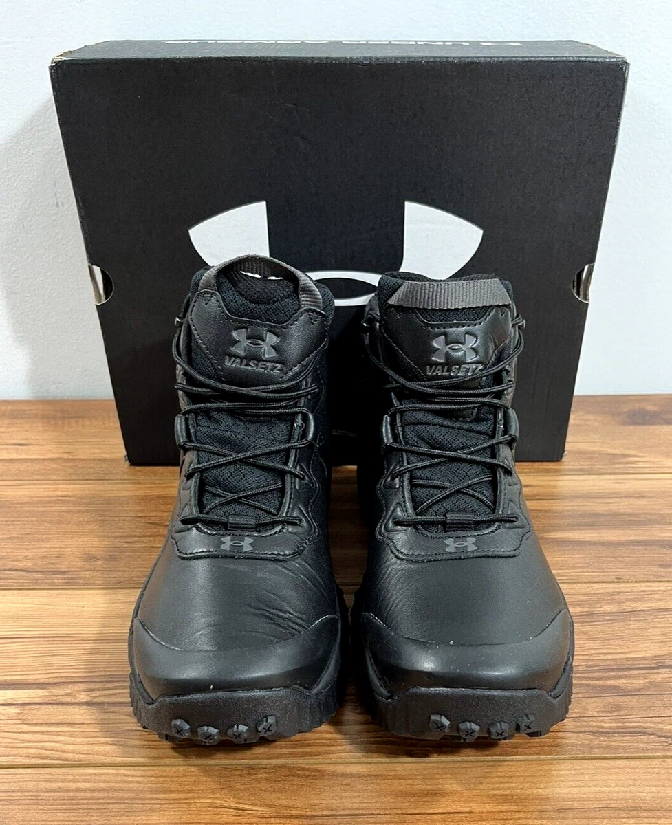 Under Armour UA Micro G Valsetz 8 Stormproof Black Tactical Boots