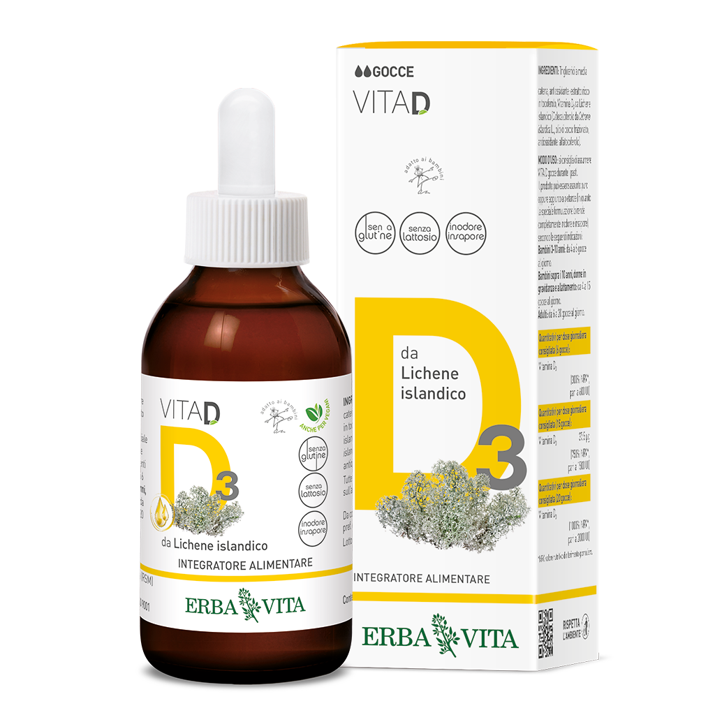 Vita D3 Gocce Erba Vita 50ml