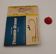 Cox Engine Mount Red Tee Dee .010 Engine Genine Thimble Drome Parts Vintage 1327