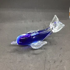Art Glass Dolphin PAPER WEIGHT