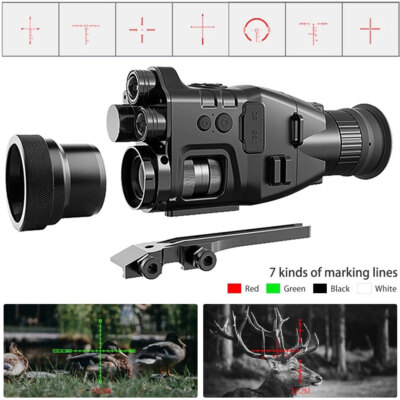 Henbaker CY789 IR Night Vision Scope 940nm Digital Night Vision Monocular  Device