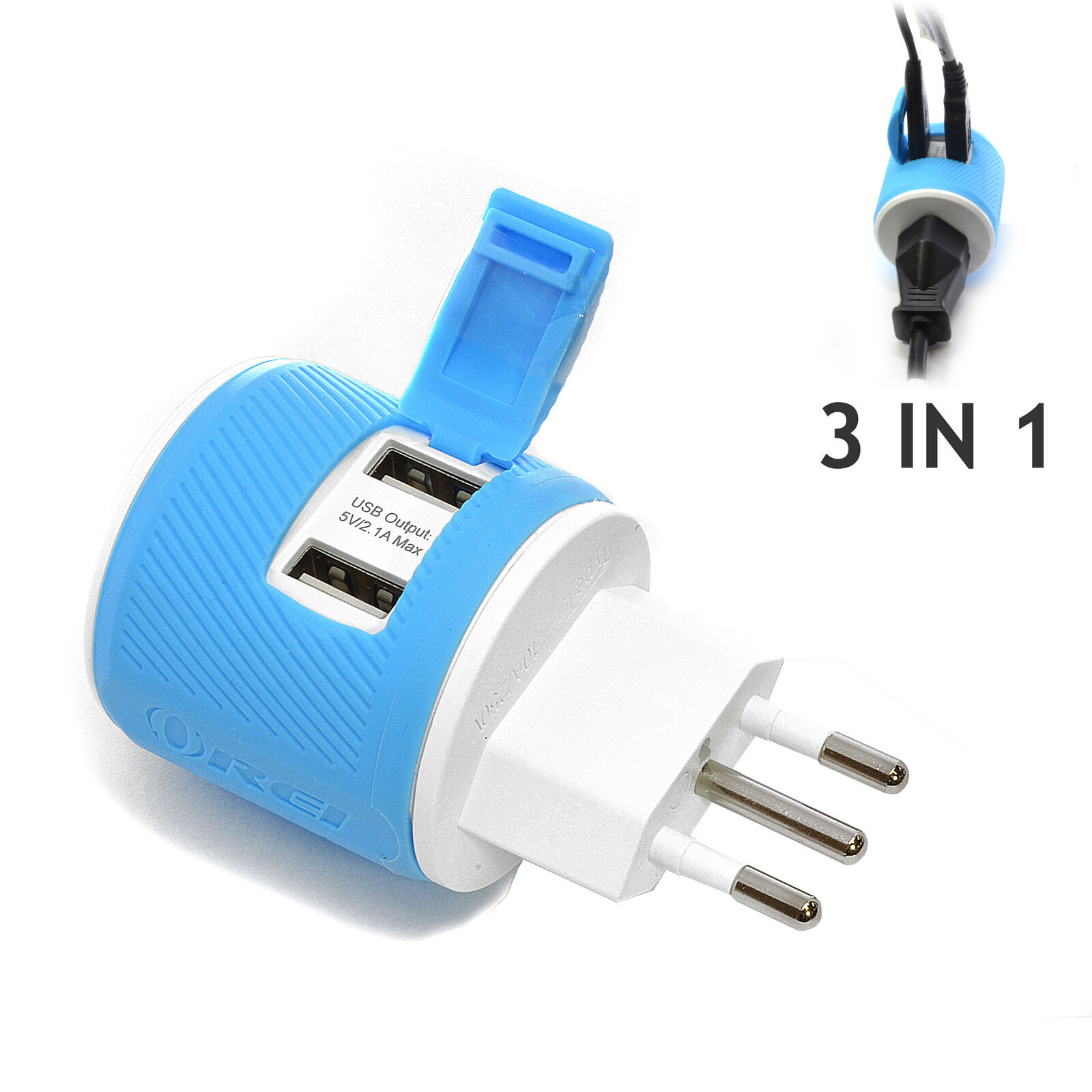 - Dual Usb - Surge Protection - Type L