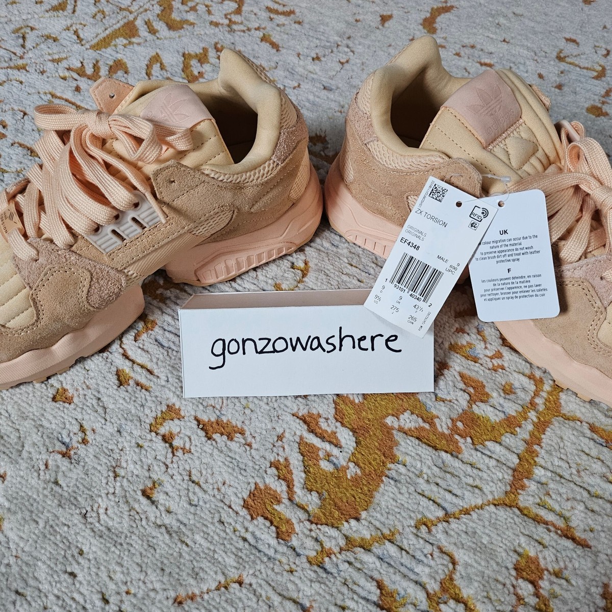 Size 9.5 - Adidas ZX Torsion Glow Orange NEW Peach | eBay Size 9.5 - Adidas ZX Torsion Glow Orange NEW Peach | eBay