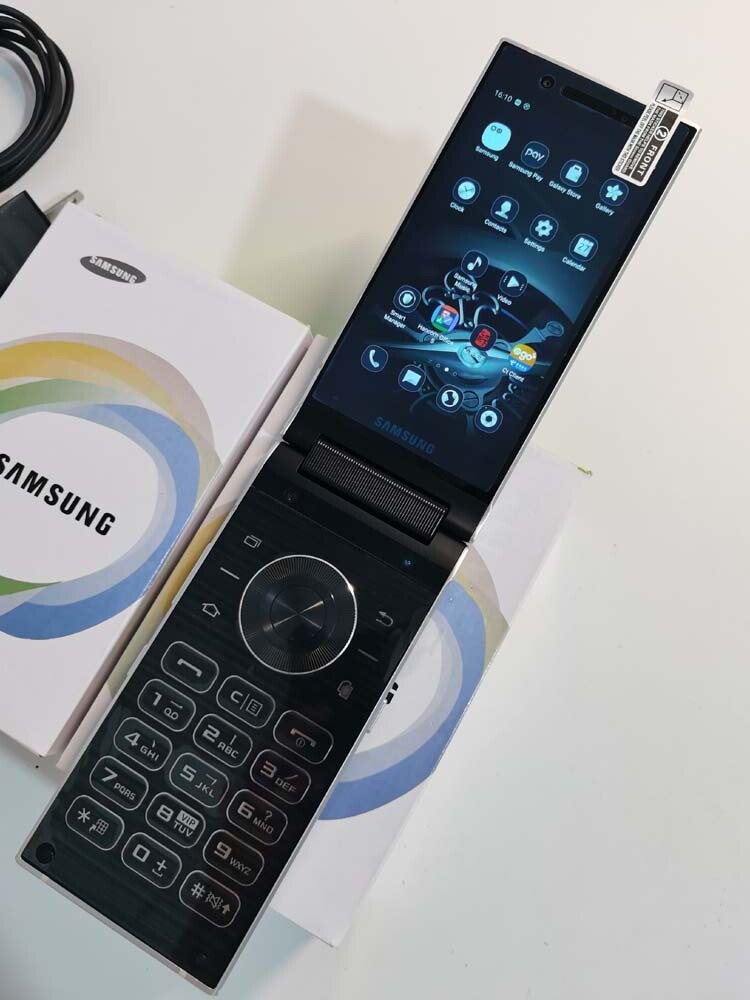 スマートフォン本体 Samsung w2018 Samsung W2018 Android Unlocked 4G 64GB full keypad high-end