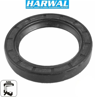 HARWAL TC 10x18x5-ADL Metric Oil Seal, Nitrile Double Lip W/Spring FACTORY NEW!