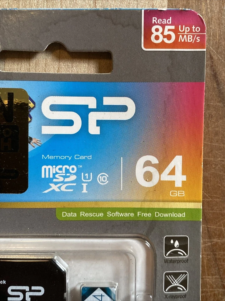 Silicon Power Micro SD Card 64 GB New  - Image 4 of 4