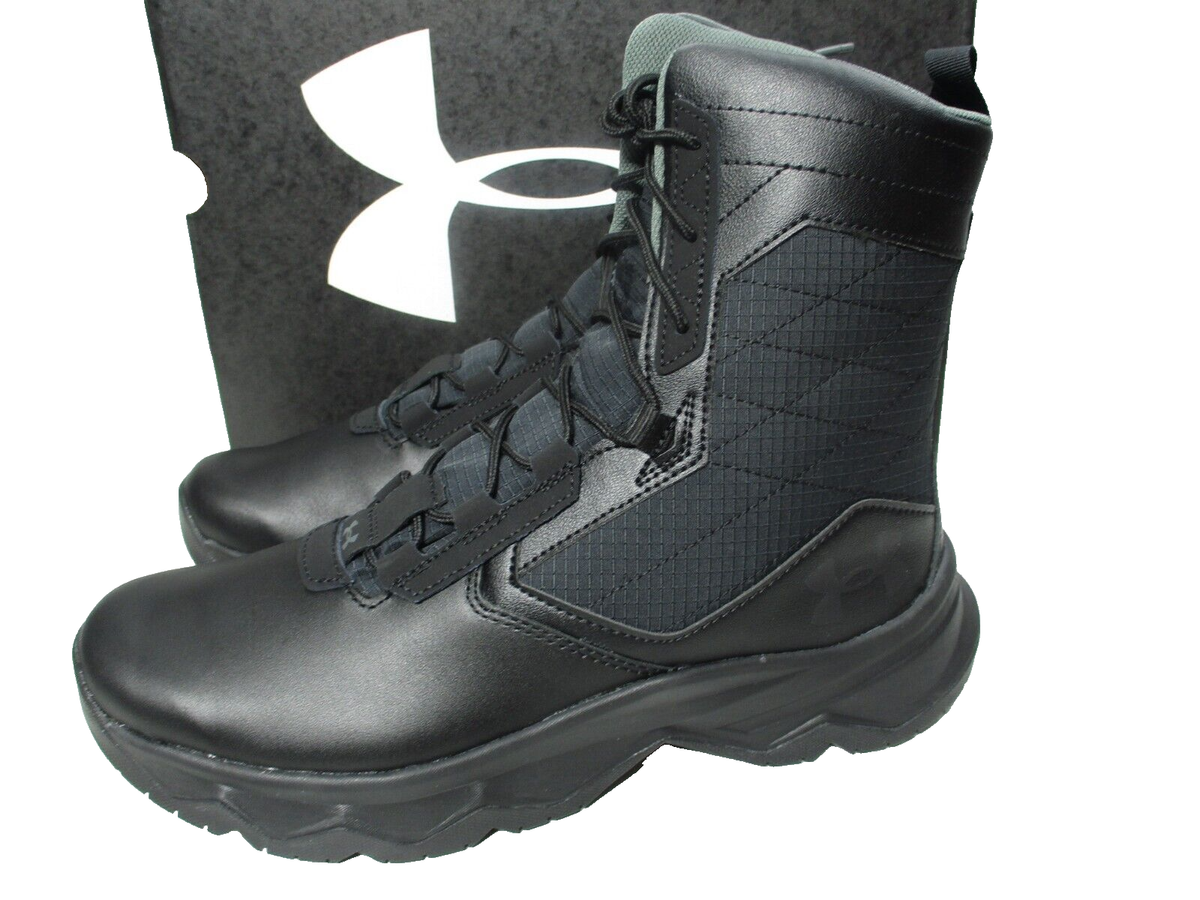 Men\'s Under Armour Black Stellar G2 High-Top Tactical Boots Sz 12 Under Armour Men main image 4