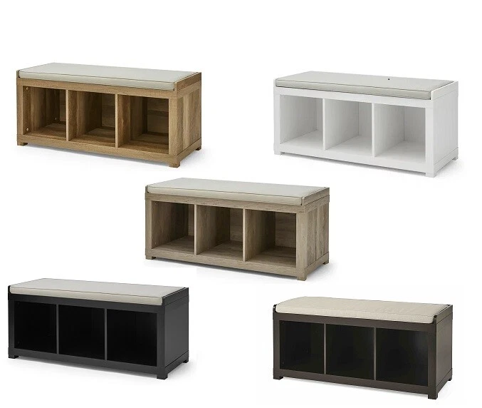 3 cubby 2024 storage bench
