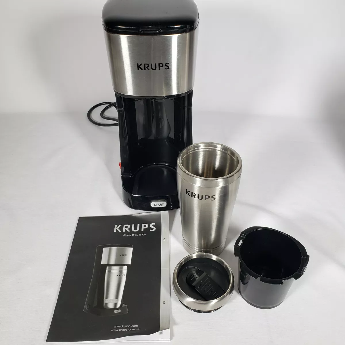Krups single top serve coffee maker