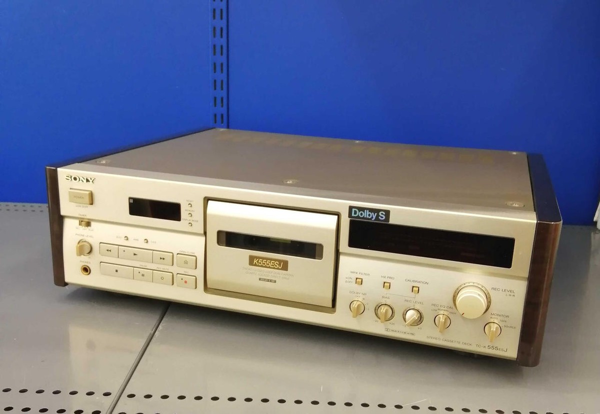 中*西様 SONY TC-K555ESJ　ソニー　ステレオカセットデッキ　リモコ Sony TC-K555ESJ Cassette Deck Dolby S | eBay