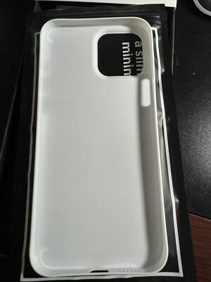 Totally iPhone Super Thin Case Apple iPhone 13 Pro Max Pear White Thinnest Rare