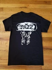 Trend Spazz Cotton Black T-Shirt Men Size S to 5XL