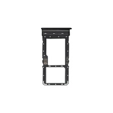 SIM microSD Card Tray for Motorola Moto G Stylus 2021 Aurora Black Genuine OEM
