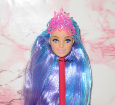 Oversized sunglasses blue purple aqua circle round Malibu Barbie doll Hollywood Pop Culture Collector Edition: Malibu Barbie - Walmart.com main image 2