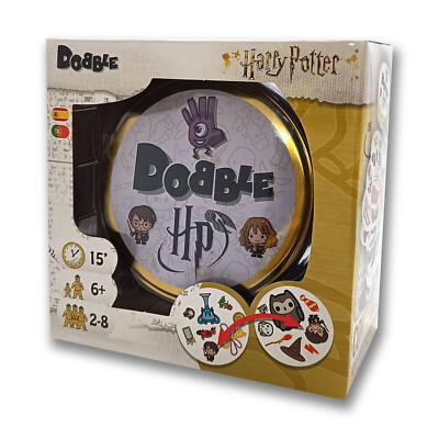 Harry Potter Dobble   Reaktionsspiel für Fans der Zauberwelt Asmodee 8243 Karten