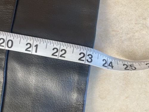 Vintage Y2K Lot Of 2 Lined Leather Midi Skirts in Black & Brown Size M (6-8) EUC - Picture 5 of 11