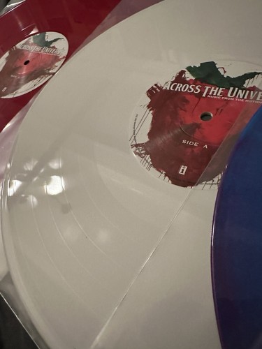Across The Universe Soundtrack 3LP Colored Vinyl Records Used. Excellent+ - Picture 14 of 17