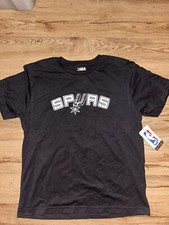 NBA YOUTH SAN ANTONIO SPURS T SHIRT SISE LARGE 14-16 NWT