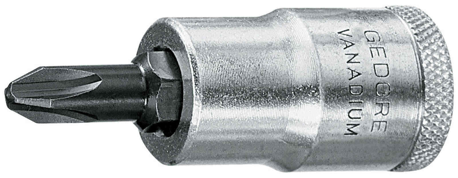 Gedore Schraubendrehereinsatz 1/2' 140 Mm – 6 Mm Innenvierkant, Made In Germany