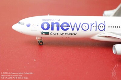 航空機・ヘリコプター 1/200 JCwings Cathay Pacific A340-300 JC Wing Cathay Pacific Airbus A340-300 One World Color