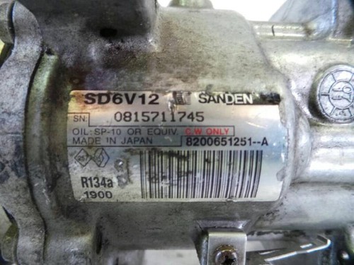 8200651251A Air Conditioning Compressor for NISSAN TIIDA (C11X SC11X) ACENTA 2007 633607 - Picture 3 of 7