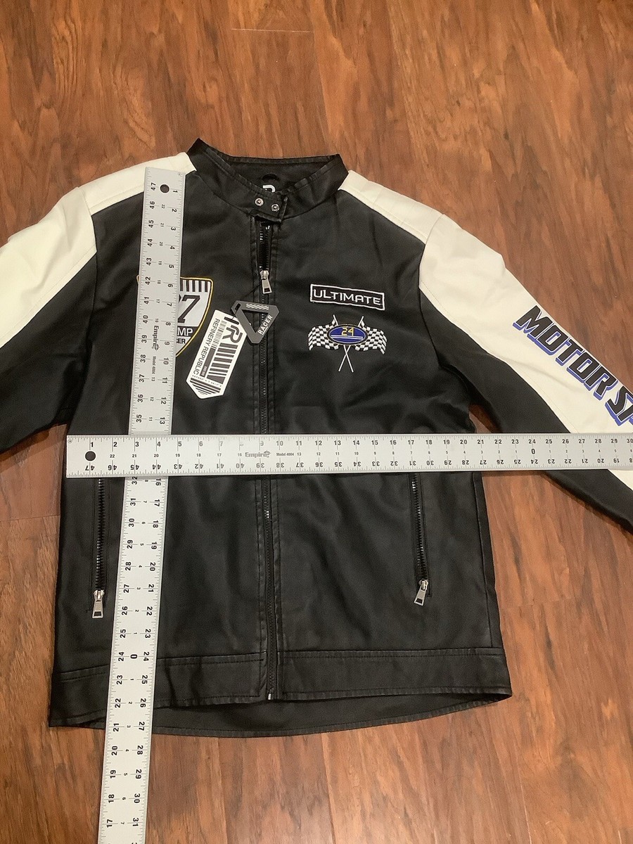 ジャケット・アウター RADIANT Racing fakeleather jacket Faux
