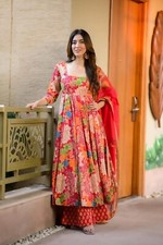 Orang Women Designe Kurta Set Beautiful Palazzo Kurta Casual Anarkali Kurta set