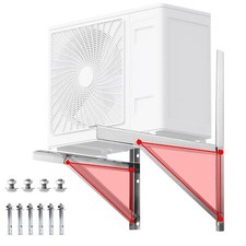 Mini Split Wall Mounting Bracket for 9000-24000 BTU Condenser Stainless Steel...