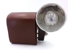 Kodak Brownie Starmatic Camera With Flash And Leather Case Vintage