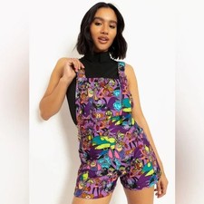 NEW: BLACKMILK 'The Powerpuff Girls Villains' Play Overalls / Romper (SMALL)