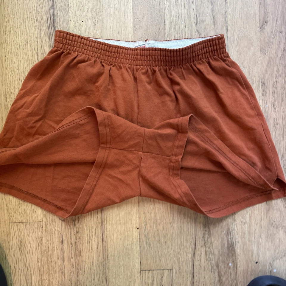 Pantalones Cortos de Gimnasio Texas Longhorns Para Mujer Grandes Deletrear De Colección Soffe 2.5 Pulgadas Foto 4 de 4