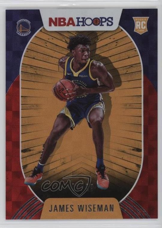 2020-21 Panini NBA Hoops Hyper Red /99 James Wiseman #205 Rookie RC 1c39
