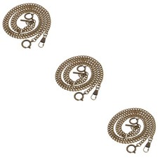 3 Pack Hanging Chain for Watch Mechanical Pocket Watches Men Wallet