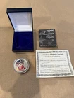 1999 American Eagle Silver Dollar 1 oz Painted .999 Uncirculated In Box & COA