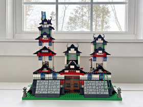 LEGO (6093): Flying Ninja Fortress - 99% Complete with Instructions & Box