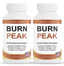 (2 Pack) Burn Peak for Advanced Weight Loss, BurnPeak Fat-Burner Formula