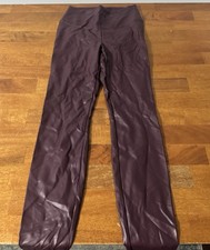 white house black market vegan leather runway Legging Women s 4r Cabernet Pants