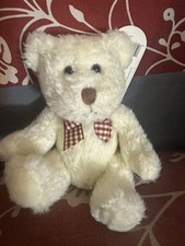 RUSS Heartwarmer Collection Tan TRUE HEART Teddy Bear 5" Bean Plush