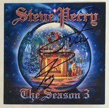 Steve Perry Journey Band The Season CD & SIGNED Art Card Autograph PSA DNA COA