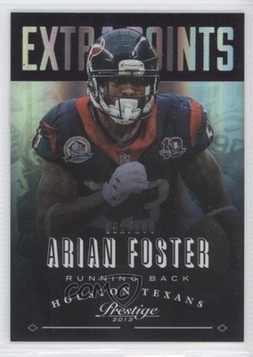 2013 Panini Prestige Extra Points Purple 52/100 Arian Foster #80 1s7