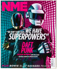 DAFT PUNK Blur DAVID BOWIE Savages Jehnny Beth NME magazine 18 May 2013 Daftpunk