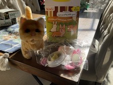 Plush Electronic Interactive Yellow Cat Move And Meow Walks Plush Toy