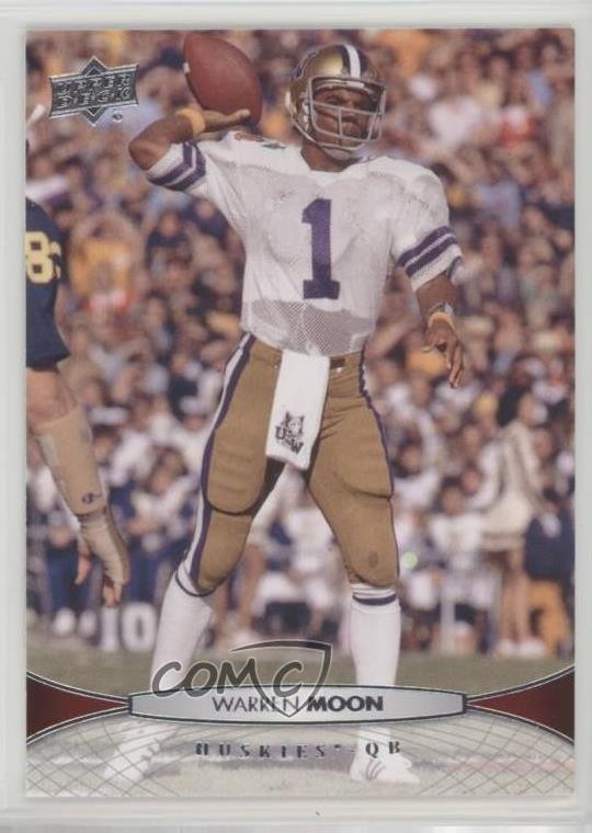 2012 Upper Deck Warren Moon #49 HOF 2k2