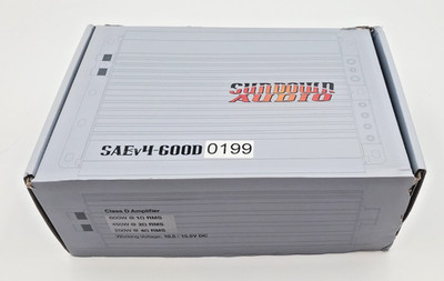 Sundown Audio SAEV4-600D SAE Series Version 4 Mono-Block 600 x 1 Amplifier